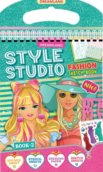 Style Studio Fashion Sketch Book -2